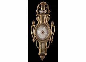 Louis XVI-Barometer-Wandkasten