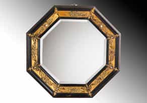 Oktogonaler Barockspiegel