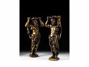 Paar Renaissance-Bronzefiguren