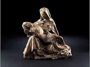 Pietà-Steinfigurengruppe des 15. Jahrhunderts