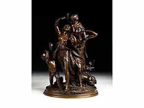 Bronzefigurengruppe nach Clodion, 1738 - 1814