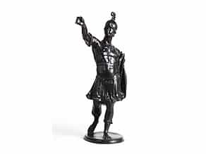 Bronzestatuette eines römischen Kriegers