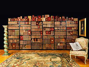 † Bibliothek No. 2 Eine Bibliothek bestehend aus 1002 Büchern des 18. Jahrhunderts