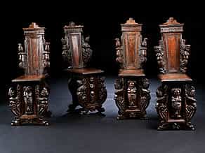 Vier Renaissance-Stühle