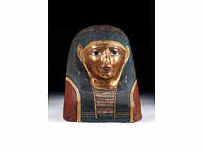 Ägyptische Mumienmaske der frühen römischen Periode