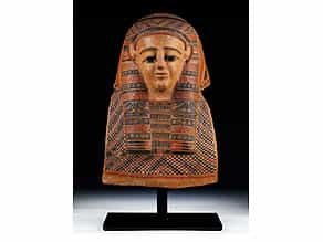 Ägyptische Mumienmaske