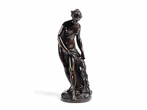 Bronzefigur einer badenden Venus