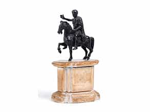 Reiterstatuette des Marc Aurel - nach dem Reiterstandbild auf dem Kapitolsplatz in Rom