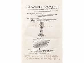 Boccaccios Genealogien mit 13 Holzschnitten von 1532