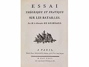 Grimoard, (Philippe-Henri) de. Essai théorique et pratique sur les batailles.