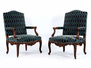 Paar Barock-Stil-Sessel