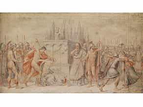 Opferung der Polyxena am Grabmal des Achilles