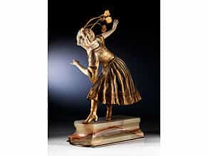 Tänzerin in Bronze und Elfenbein