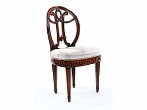Ungewöhnlicher Louis XVI-Stuhl
