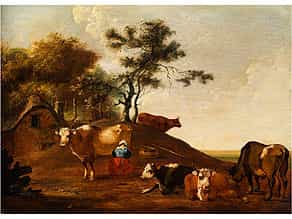 Niederländischer Maler im Umkreis von Govert Dircksz Camphuysen, 1623 - 1672
