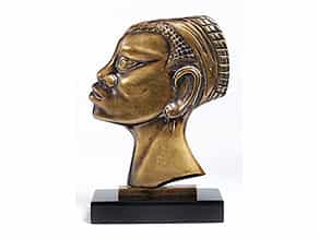 Kopf einer Afrikanerin
