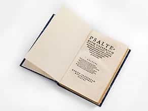 Psalter in humanistischer Versübersetzung, um 1538