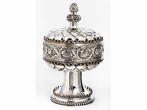†Weinbowle in Silber