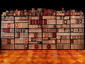 Eine dekorative Bibliothek mit mehr als 900 prächtigen Einbänden des 17. und 18. Jahrhunderts A decorative library with more than 900 sumptuously bound books from the 17th and 18th centuries