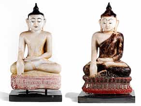 Paar burmesische Buddhas
