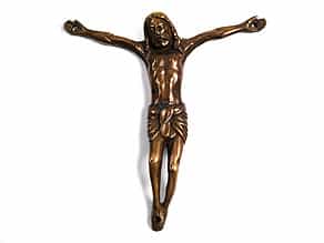 Kleiner, italienischer Corpus Christi in Bronze