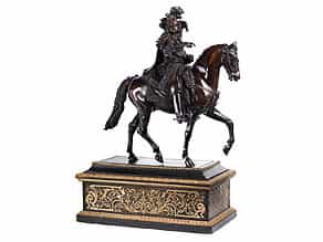 Reiterstandbild König Ludwigs XIV in Bronze
