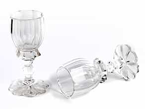 Paar Glasbecher