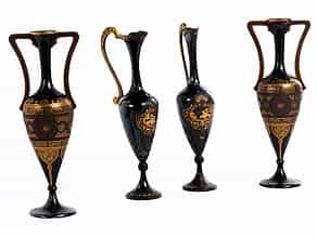 Satz von vier Toledo-Vasengefäßen