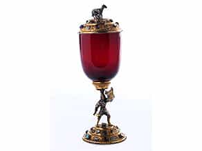 Rubinglas-Pokal