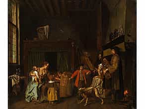 Jan Josef Horemans d. J., 1714 Antwerpen - nach 1790 Der Maler war Dekan der Lukasgilde in Antwerpen.