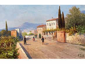 P. Toretti, italienischer Maler des 19./ 20. Jahrhunderts
