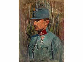 Richard Benno Adam, 1873 München – 1937 München Der Künstler war zwischen 1915 und 1918 im Ersten Weltkrieg als Kriegsmaler tätig.