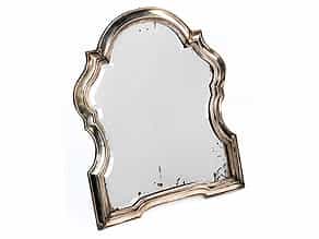  Stellspiegel mit Silberrahmen im Barock-Stil