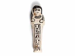  Ägyptische Fayence-Uschebti-Figur