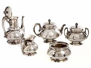  Silbernes Kaffee- und Teeservice von Tiffany