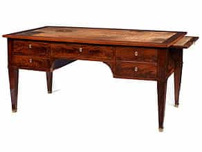  Elegantes Empire-Bureau Plat mit Tresorfach