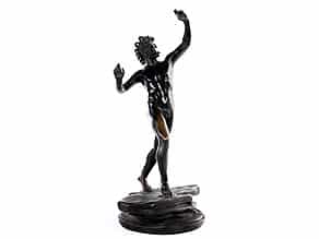  Bronzefigur des tanzenden Fauns 