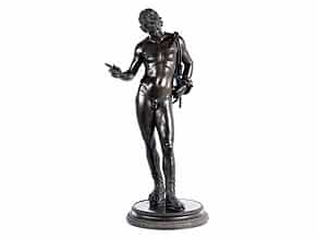 † Bronzefigur des Narcissus 