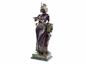 Bronzefigur einer Cleopatra 