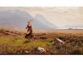 Hans Dahl, 1849 Granvin, Hardangerfjord - 1937 Balestrand, Sognefjord 
