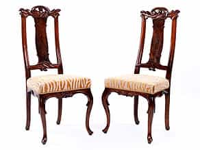  Paar Barock-Stühle
