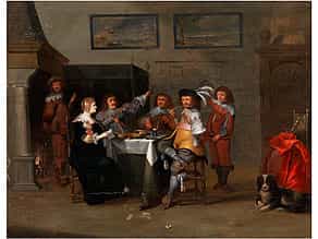  Anthonie Palamedesz, 1601 Delft – 1673 Amsterdam, zug./ Art des 