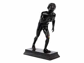  Bronzefigur eines jungen, nackten Athleten ( Diskobol )