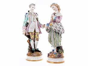  Paar Meissener Porzellanfiguren