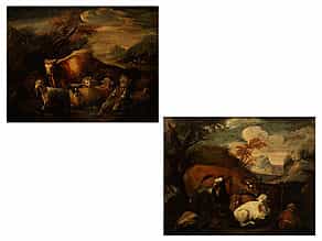  Italienischer Maler in Art des Philipp Peter Roos (Rosa da Tivoli), 1651 Frankfurt am Main – 1705 Tivoli bei Rom