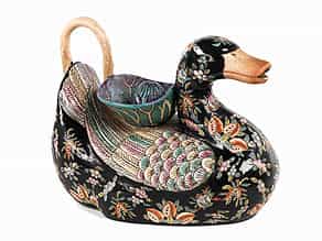  Keramikgefäß in Form einer Ente