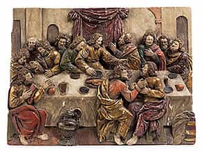  Reliefplatte mit Darstellung des Letzten Abendmahls 
