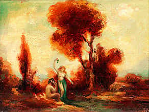  Émile Eugene Nourrigat, Französischer Maler des 19./ 20. Jahrhunderts.