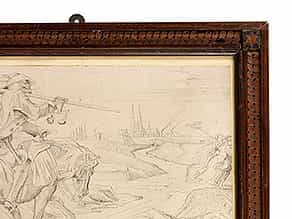  Fein geschnitzter Louis XVI-Rahmen