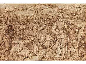 Italo-flämischer Maler/ Zeichner des 17. Jahrhunderts aus dem Kreis von Jan van der Straet 1523 Brügge - 1605 Florenz 